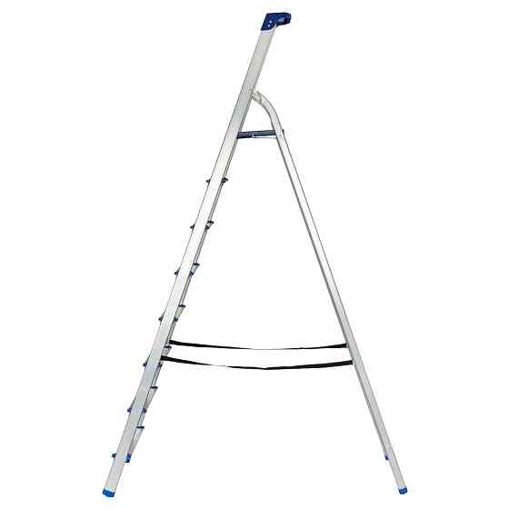 Sigma Стремянка алюминиевая 8 ступеней 2.22м SIGMA (5036664) Коломия