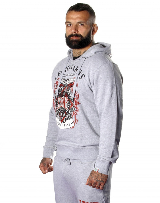 Толстовка Leone Legionarivs Fleece Grey M Каменское - изображение 4