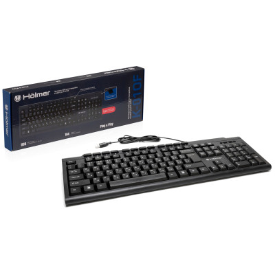Клавиатура Hölmer K-01OF USB UA Black (K-01OF) Винница - изображение 5