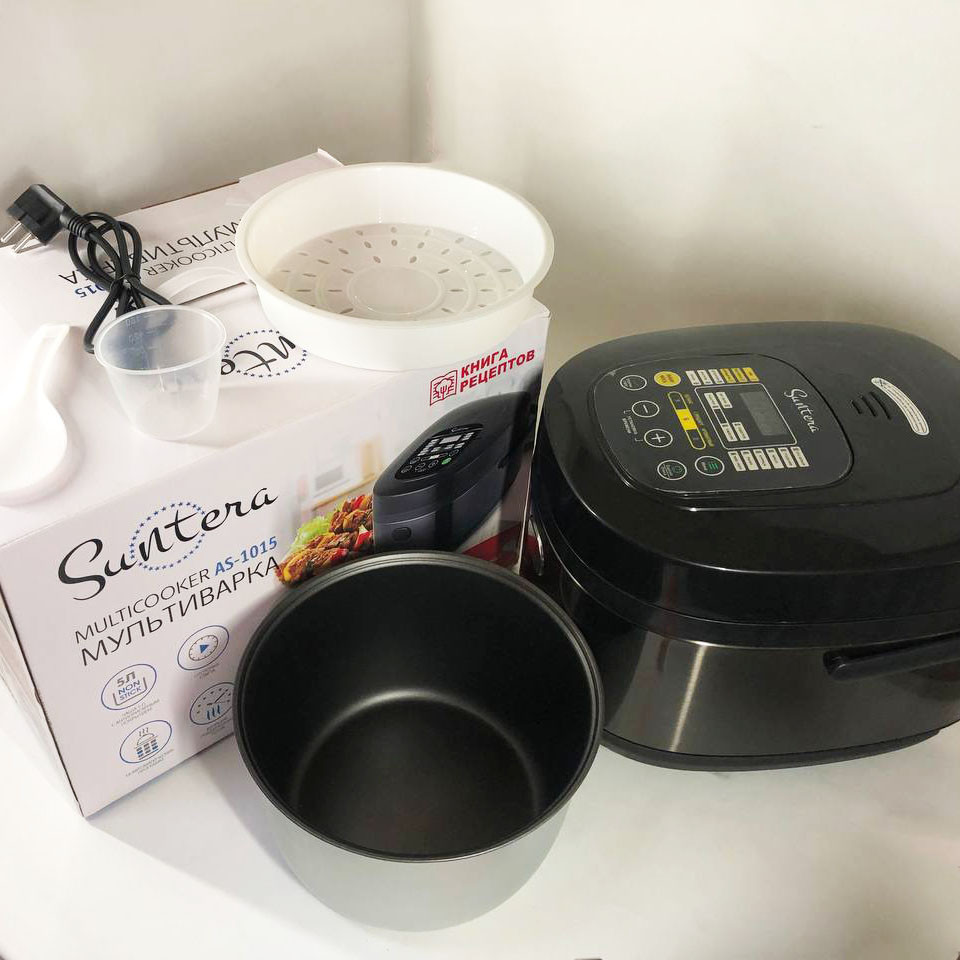 Мультиварка 5 л для готування Suntera AS-1015 5 л 900 Вт Мультиварка Якісна PX-27 Львів - фото 10