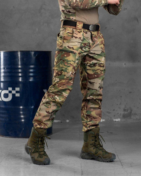 Тактичні штани region софтшел мультикам ВТ76567 Одеса - фото 4