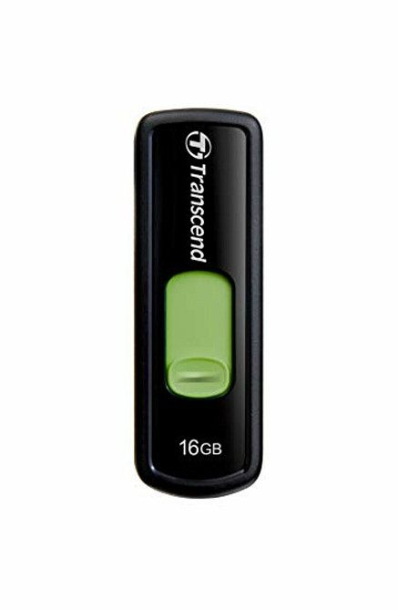 Flash Transcend USB 2.0 JetFlash 500 16Gb Black Киев - изображение 1