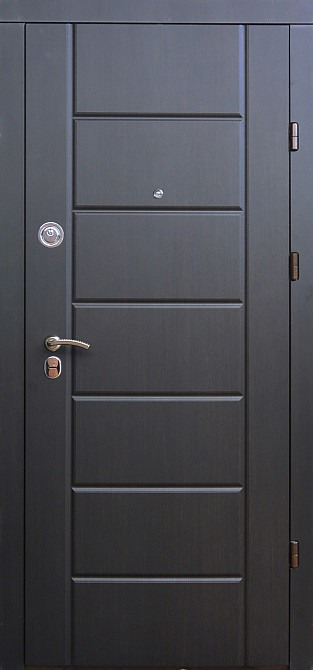 Входные двери Форт-М Трио Канзас венге темный Киев - изображение 1