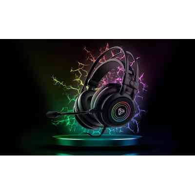 Наушники YENKEE YHP 3035 Shadow USB Black (45015553) Винница