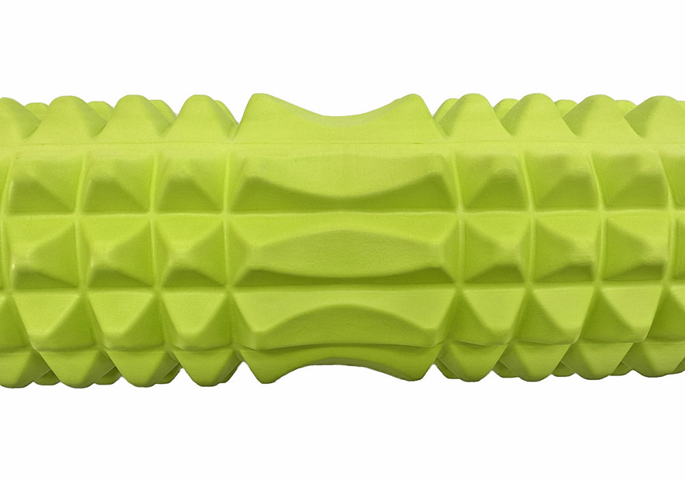Масажний ролик EasyFit Grid Roller 33 см v.1.2 Салатовий Коломия - фото 3