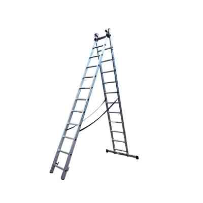 Драбина GTM 3-секції, розкладна, 3*12сх. 3,26-8,12м (KME312) Вінниця