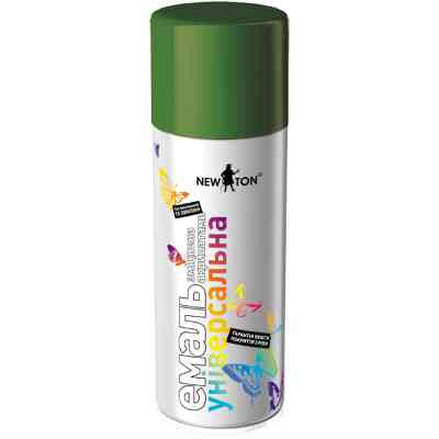 Аэрозольная краска для автомобиля New Ton універсальна 6010 св.зелений МАТ, аер. 400 мл (000011949) Винница
