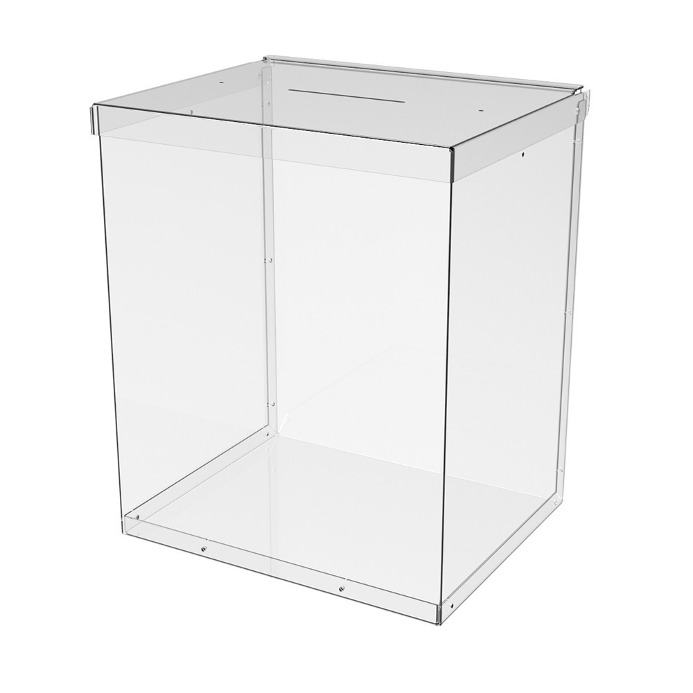 Ящик EKOSTAR без замка для пожертвований и сбора денег 250x200x300. Объем 15 литров Киев - изображение 2