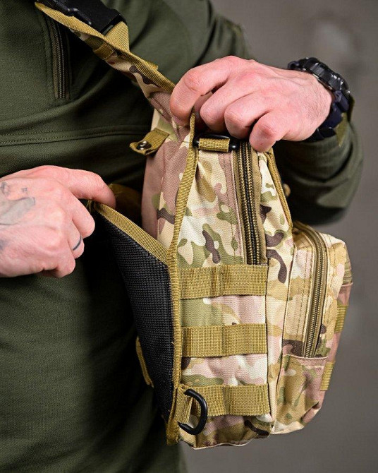 Тактична сумка нагрудна triada мультикам Одеса - фото 4