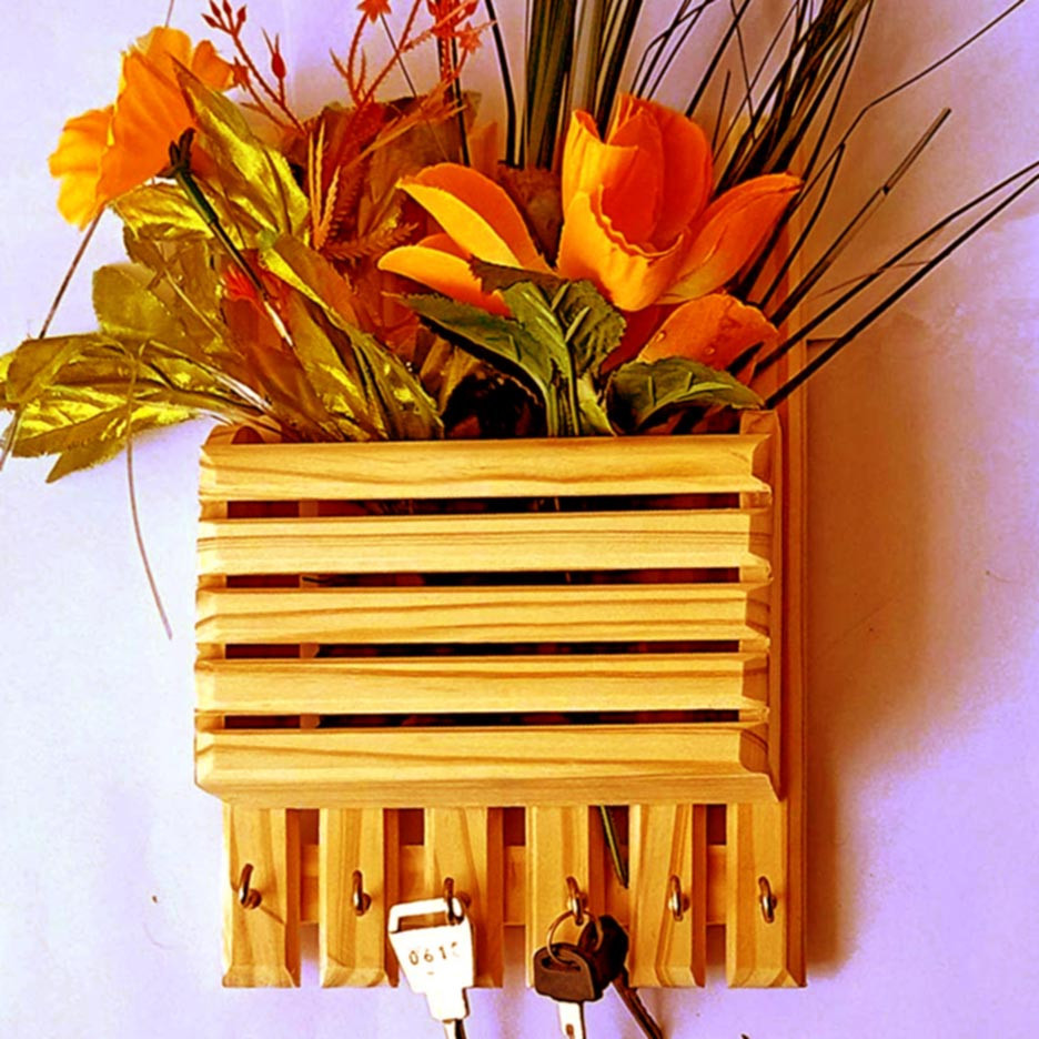 Ключница деревянная 