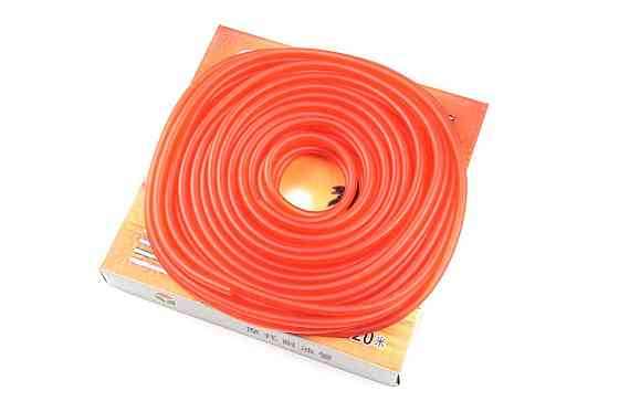 Шланг топливный Ø4mm, 20 метров (силиконовый, красный) Мукачево