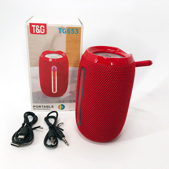 Акустические колонки TG653, Объемный звук Bluetooth колонки, Bluetooth стерео колонка NS-215 с радио Киев - изображение 9