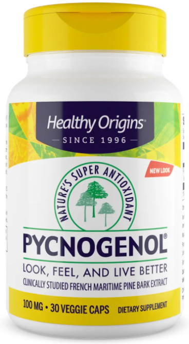 Пікногенол для судин Healthy Origins Pycnogenol 100 мг 30 капс Київ - фото 1