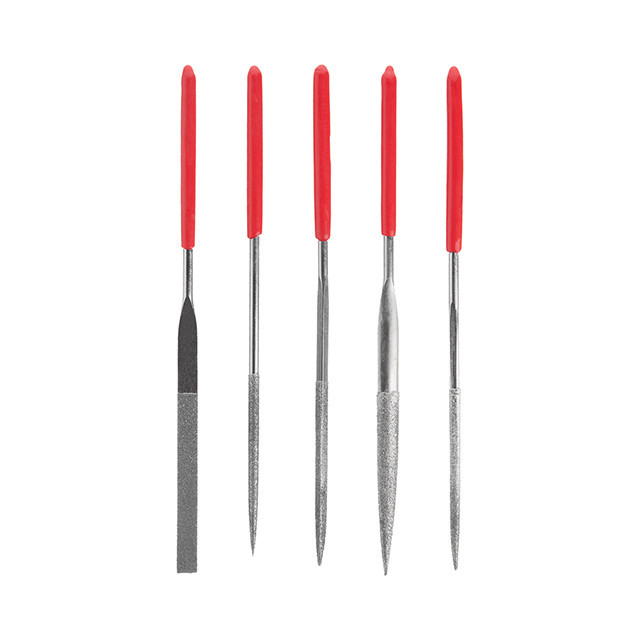 Набор бриллиантовых надфилов, 5 шт. INTERTOOL HT-3709 Киев - изображение 2