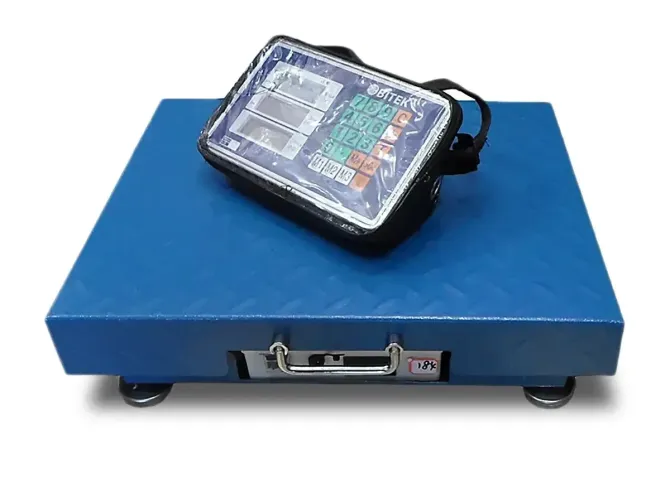 Весы электронные торговые WiFi 300кг 42х52см 4В Blue BITEK TCS-R2-30 Киев - изображение 1