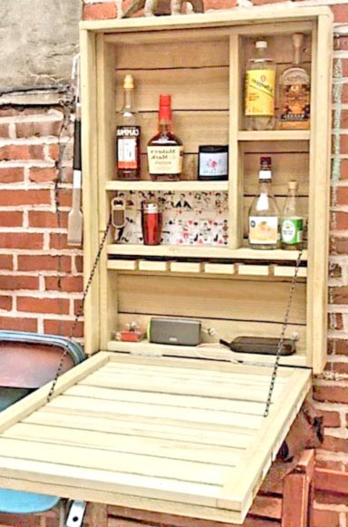 Настенный бар 