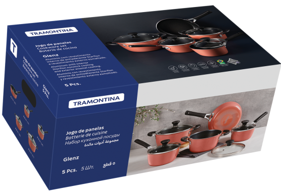 Набір посуду Tramontina Glenz (9 предметів) (6882215) Київ
