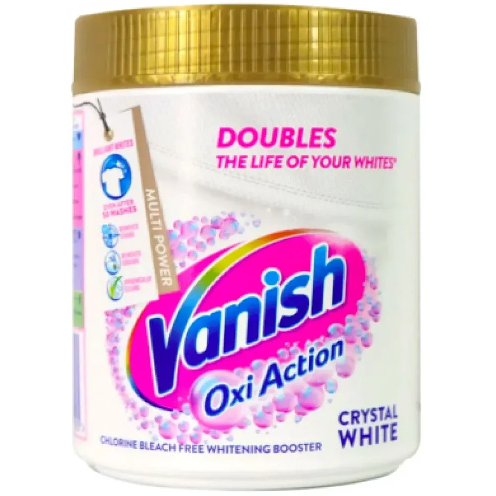 Плямовивідник-вибілювач для білих речей Vanish Oxi Action 1000 g Львів - фото 1