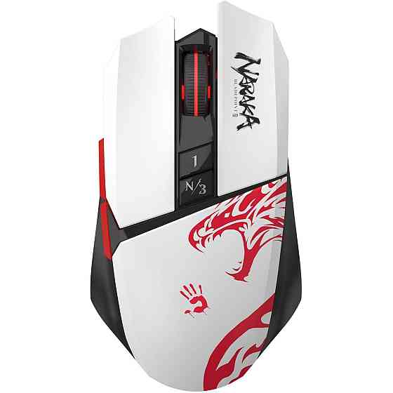 Миша бездротова A4Tech Bloody R36 Ultra Naraka White ( Білий ) Харьков