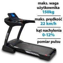 Бігова доріжка Bieżnia elektryczna HERTZ FITNESS Ranger 2210W 22km/h Київ - фото 1