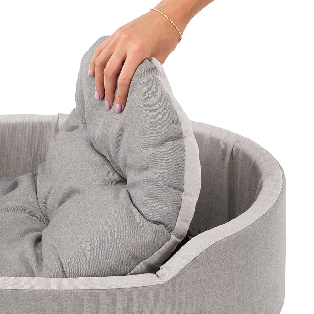 Лежак для собак и кошек с антибактериальной обработкой Ferplast Dandy Sanitized (Ферпласт Денди Санитайз) 80 x 55 x h 18 cм - 80 Запорожье - изображение 5