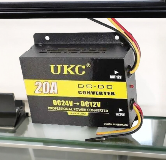 Перетворювач для постійної напруги DC/DC 24v-12v 20A Київ