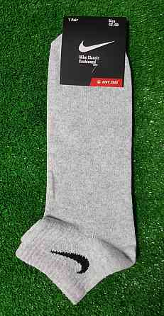 Шкарпетки демісезонні бавовна укорочені Nike Туреччина розмір 42-45 асорті Київ