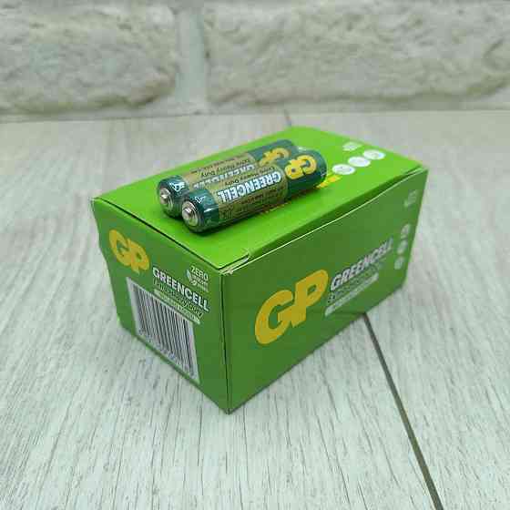 Батарейка сольова R3 GP Greencell 1.5V AAA блок батарейок 40шт Харків