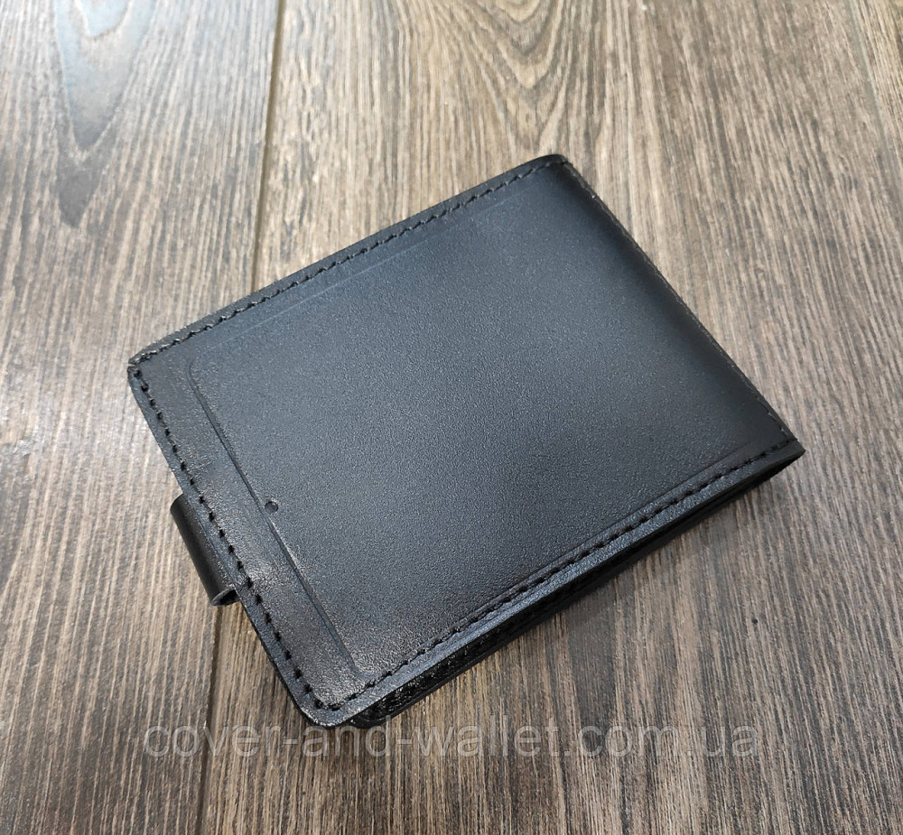 Шкіряна обкладинка портмоне на посвідчення "СБУ"  P_Leather Київ - фото 7
