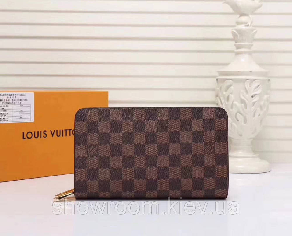 Чоловічий бреновий клатч барсетка LV (2012) brown Київ - фото 2