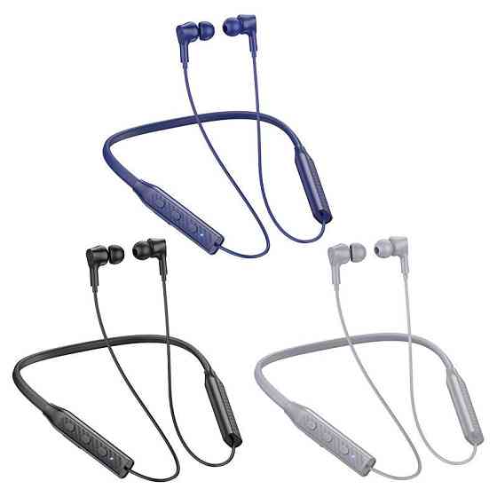Наушники беспроводные BOROFONE BE59 Rhythm шейный ободок bluetooth, цвет черный BE59B Одесса