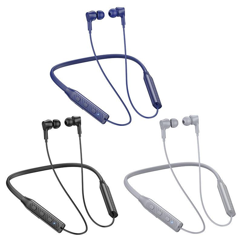Наушники беспроводные BOROFONE BE59 Rhythm шейный ободок bluetooth, цвет черный BE59B Одесса - изображение 2
