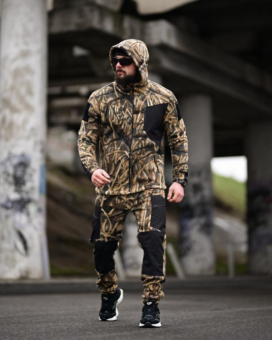 Флисовый спортивный тактический костюм TARANTUL wood ТР6557 Одесса - изображение 15