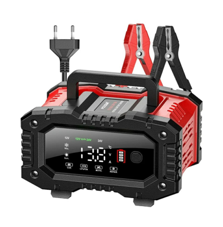 Зарядное устройство Foxsur 12V-8A/24V4A 12V-20A для автомобильного аккумулятора Винница