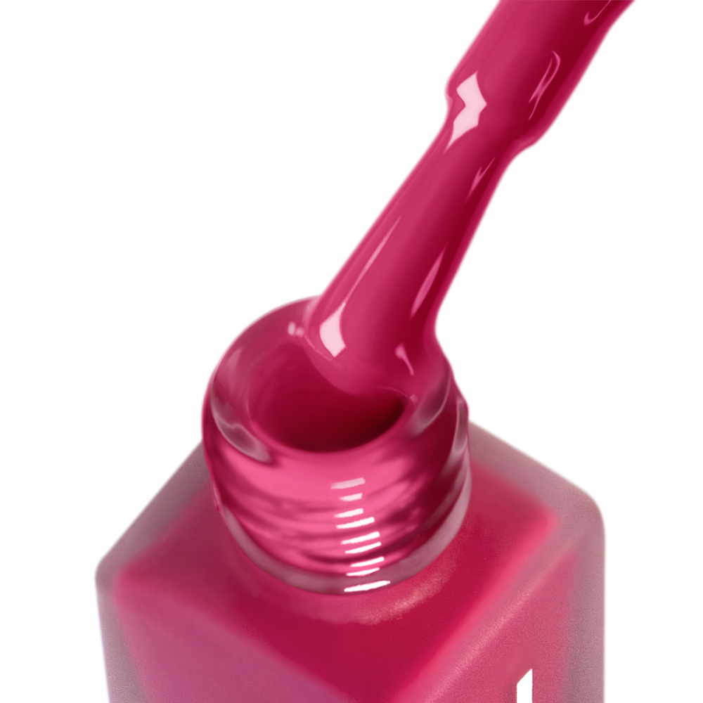 Лак для ногтей Nail care polish 4in1 07 Fuchsia flame JOIA vegan 8 мл Киев - изображение 8