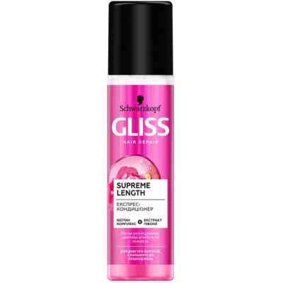 Кондиционер для волос Gliss экспресс Supreme Length 200 мл (9000101201376) Винница