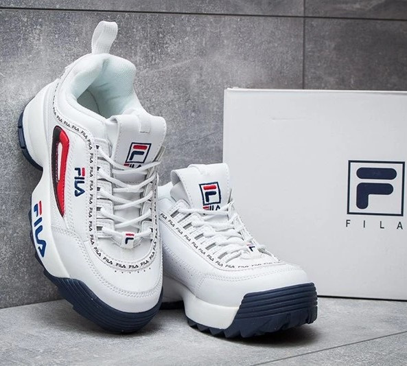 Кроссовки FILA Disruptor Белые Женские Кожаные Фила (размеры: 36,37,38,39,40) Видео Обзор Днепр - изображение 2