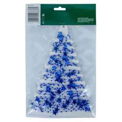 Бусы на ёлку Jumi Звезды Jumi, 5 м, пластик, синий (5900410988361) Винница