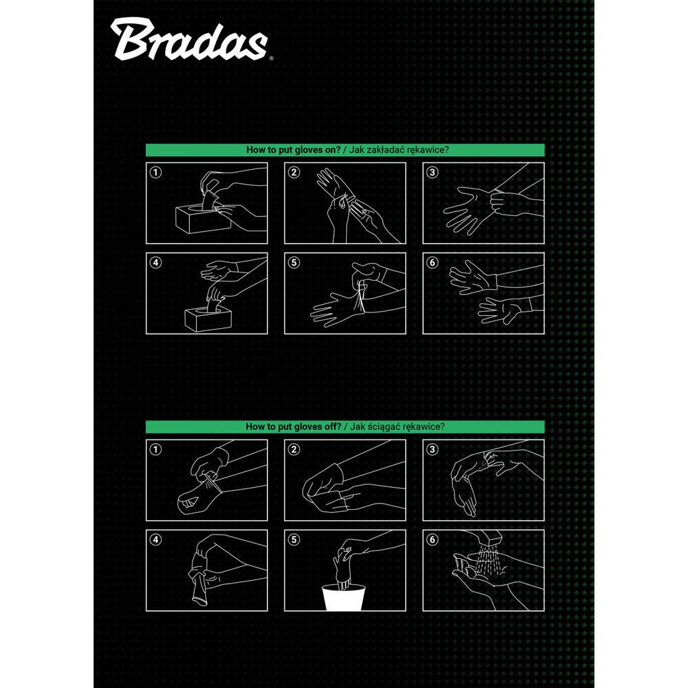 Нітрилові захисні рукавички, DIAMOND, розмір M, 7-8, помаранчеві, RWJNDOR8 Київ - фото 8