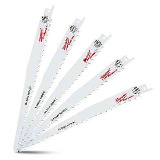 Полотно для шабельної пили MILWAUKEE, 230мм/ крок зуба 4,2мм, (5шт), (деревина, пластик) Одесса