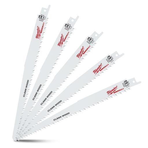 Полотно для шабельної пили MILWAUKEE, 230мм/ крок зуба 4,2мм, (5шт), (деревина, пластик) Одесса - изображение 1