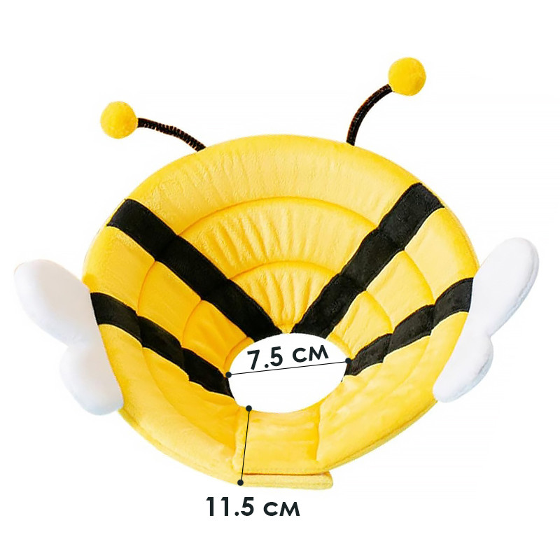 Мягкий воротник-подушка для кошек DT-613 послеоперационный защитный от вылизывания S Little Bee Киев - изображение 7