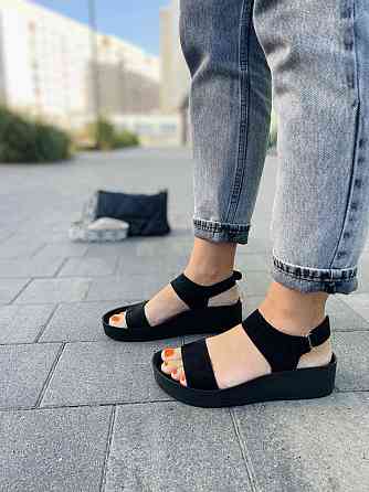 ARLEN Босоніжки жіночі ARLEN Бос-02 чорні (літо, замша натуральна) (3745) лише 37р. Коломыя