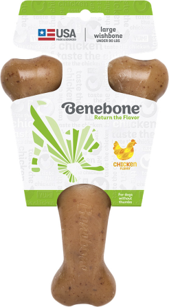 Жувальна іграшка для собак Бенебон Benebone Wishbone Chicken іграшка зі смаком курки для собак до 40 кг (розмір L) Вінниця