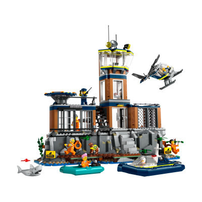 Конструктор LEGO City Полицейский остров-тюрьма 980 деталей (60419) Винница - изображение 8