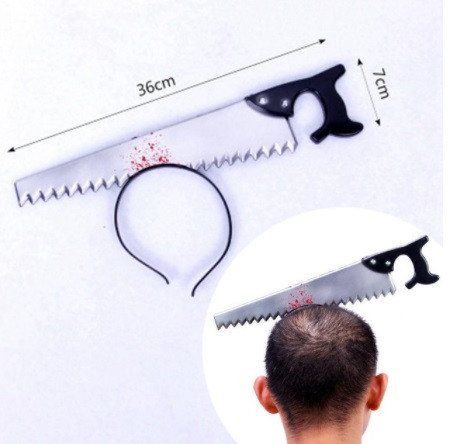 Обруч на Хэллоуин Пила one size разноцветный Киев - изображение 3