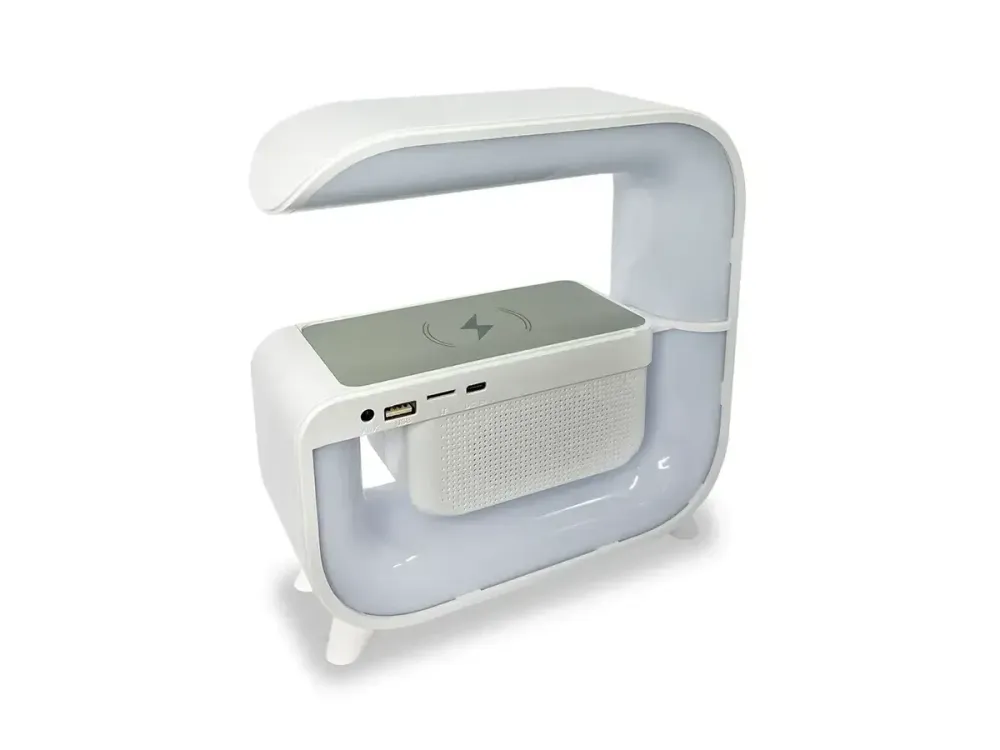 Лампа-нічник з Bluetooth-колонкою G-Smart G6, Портативна колонка, Світильник з бездротовою зарядкою Одеса - фото 8