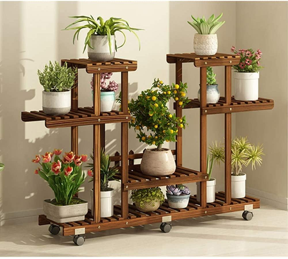 Підставка для квітів "Сермез" на колесах капучино Миколаїв - фото 2