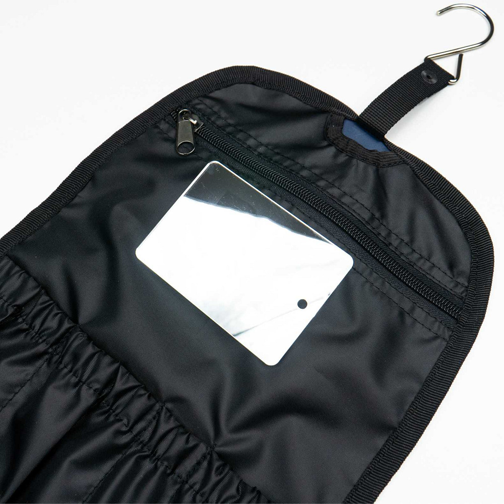 Дорожній несесер органайзер з гачком та дзеркалом для косметики StarsUp ST-M (Синій) Суми - фото 3