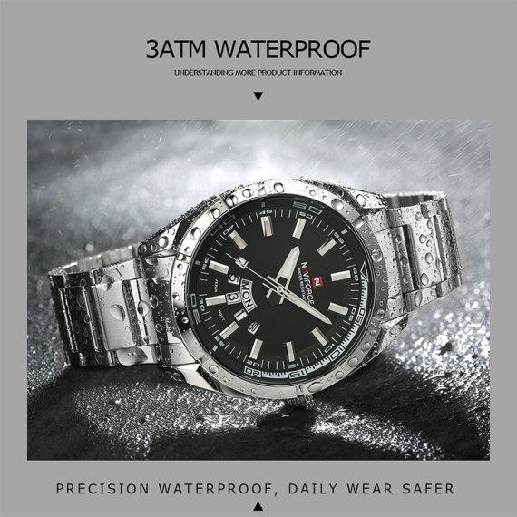 Годинник чоловічий наручний Naviforce Rocket (Чорний) Вінниця - фото 8